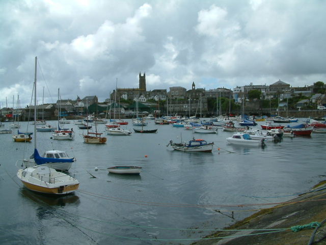 The harbour, Penzance. 24 May 2003.